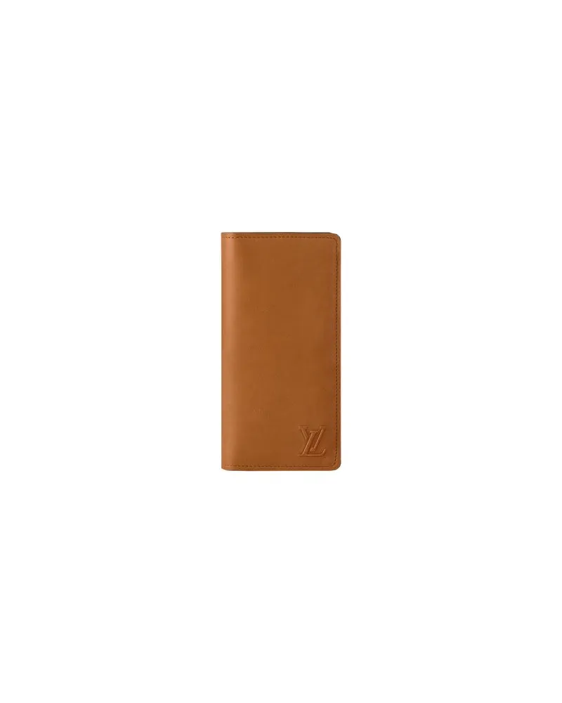 Louis Vuitton Brazza Geldbörse Beige