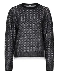 Totême Mohair-Pullover Black