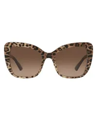 Dolce & Gabbana Butterfly-Sonnenbrille DG4348 Brown