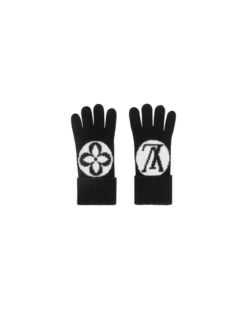 Louis Vuitton LV Medallion Handschuhe Black