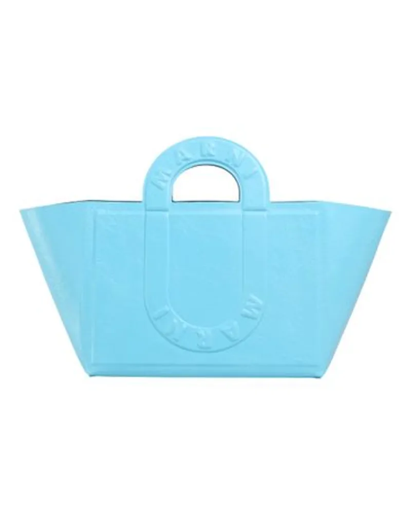 Marni MittelgroßE Tote Bag Sweedy Blue