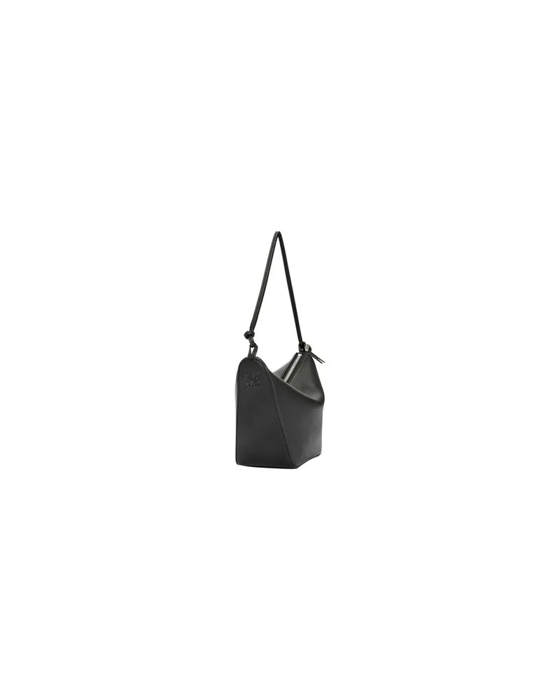 Bottega Veneta Hemd aus matt glänzendem Leder Black