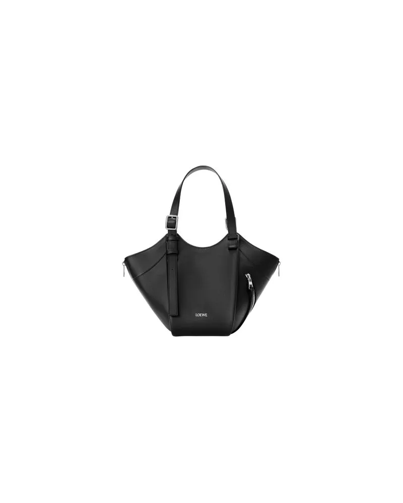 Bottega Veneta Lässiges Hemd aus Intrecciato-Leder Black
