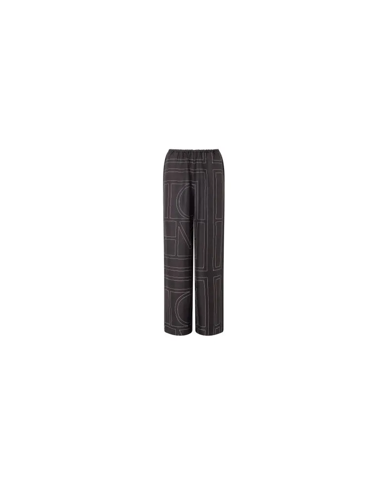 Bottega Veneta Hemd aus matt glänzendem Leder Black