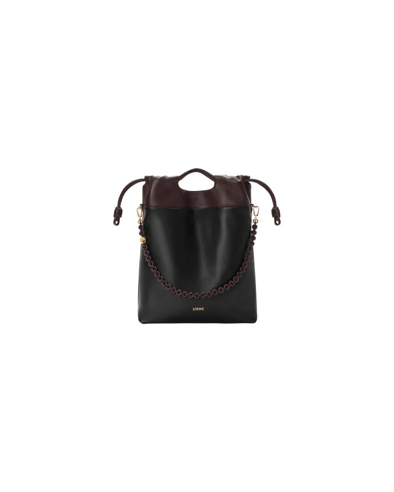 Bottega Veneta Lässiges Hemd aus Intrecciato-Leder Black