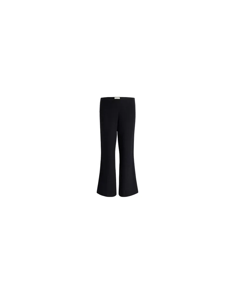 Bottega Veneta Hemd aus matt glänzendem Leder Black