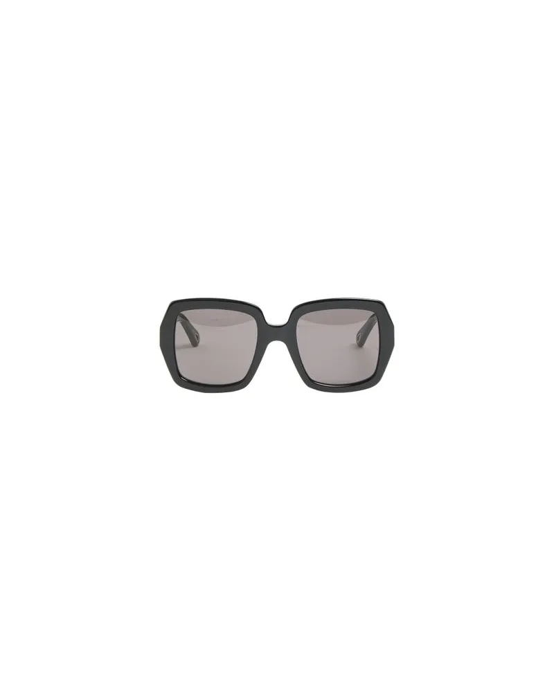 Bottega Veneta Lässiges Hemd aus Intrecciato-Leder Black