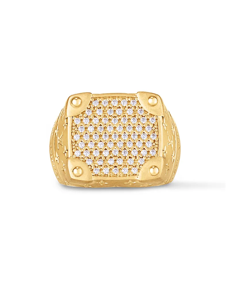 Louis Vuitton LV Rope Ring Gold