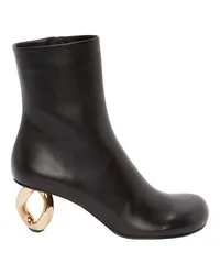 J.W.Anderson Leder-Stiefeletten ngliedern Black