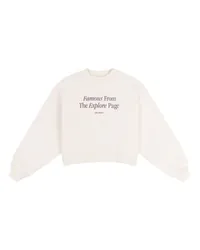 Axel Arigato Famous Sweatshirt mit Print White