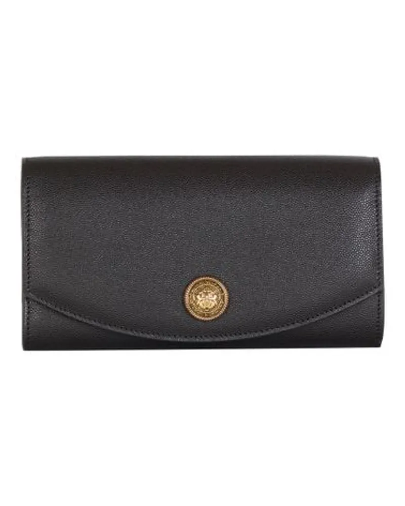 Balmain Clutch Emblème Black