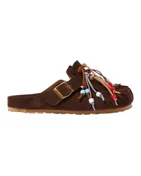 Scarosso Pantoletten Geo Brown