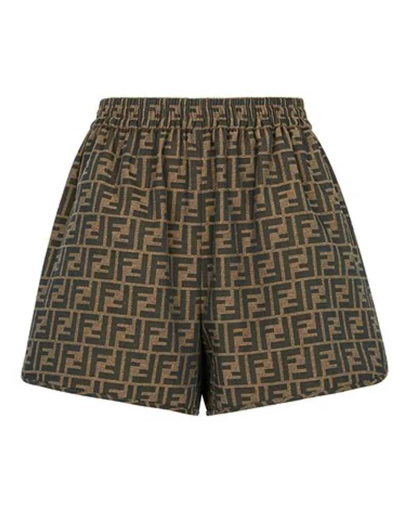 Fendi Shorts Brown