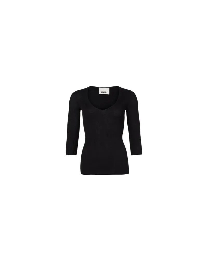 Isabel Marant Langarm-Top Felicia Black