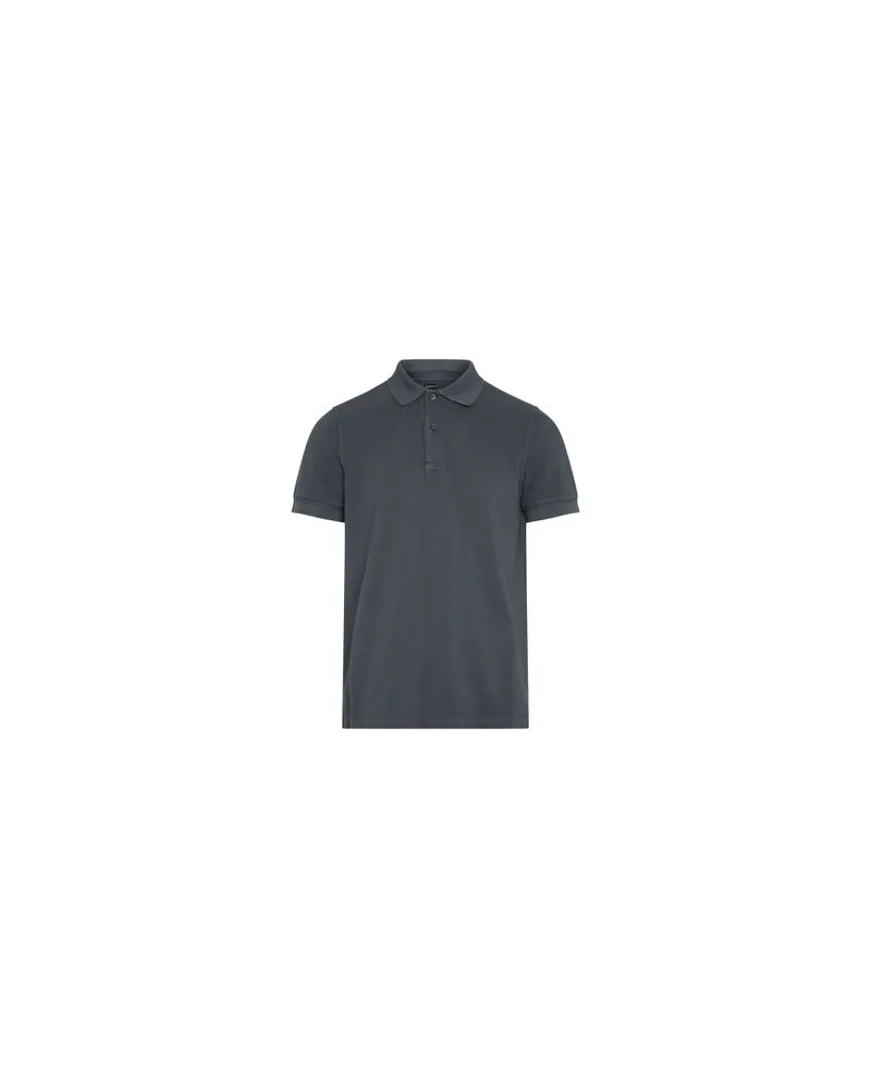 Tom Ford Kurzärmeliges Poloshirt Blue