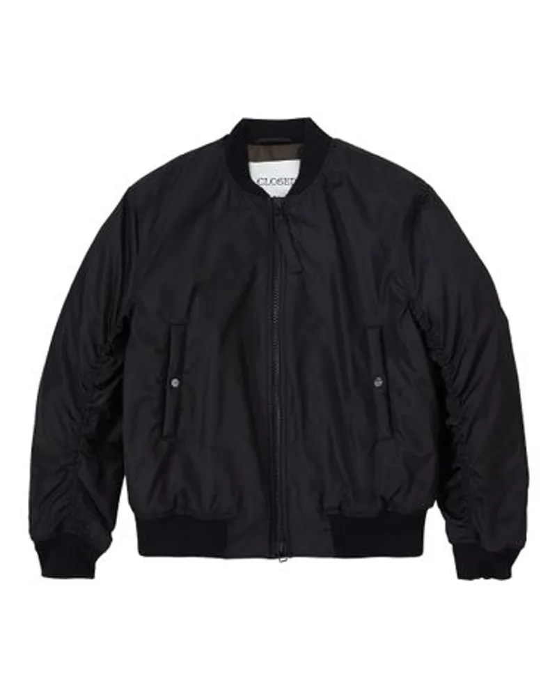 Closed Bomberjacke Black