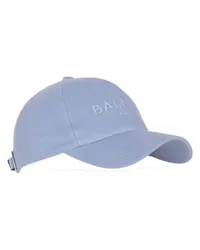 Balmain Baumwollcap mit Balmain-Logo Blue