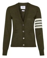 Thom Browne Cardigan 4-Bar Green