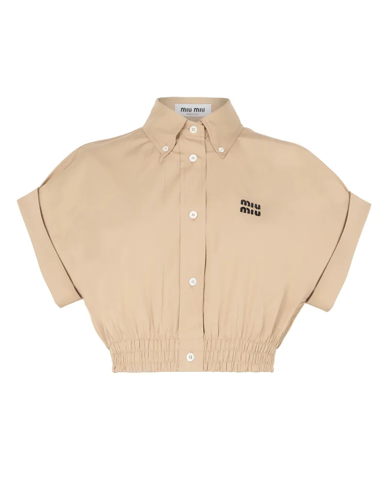 Miu Miu Crop-Hemd 