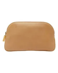 The Row Clutch Circle Beige