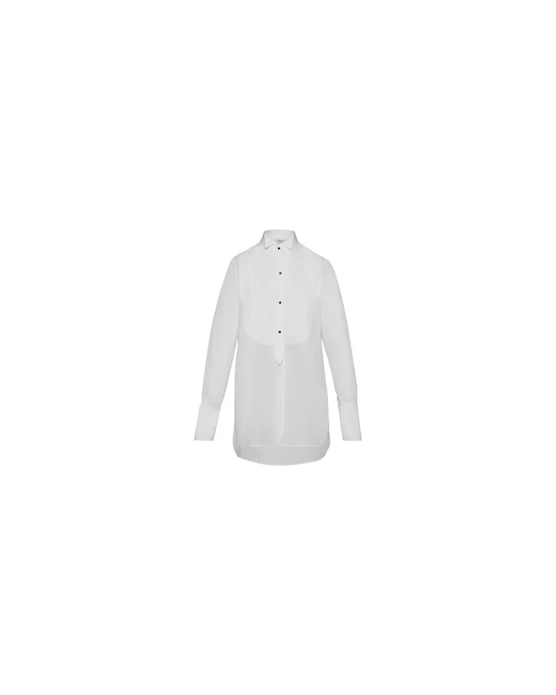 Maison Margiela Cotton poplin shirt White