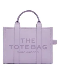 Marc Jacobs Tasche The Leather Medium Tote Bag Purple