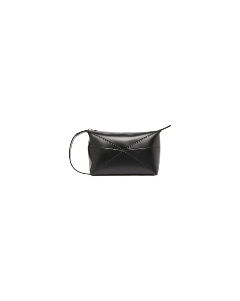 Loewe Kulturbeutel Puzzle Fold Black