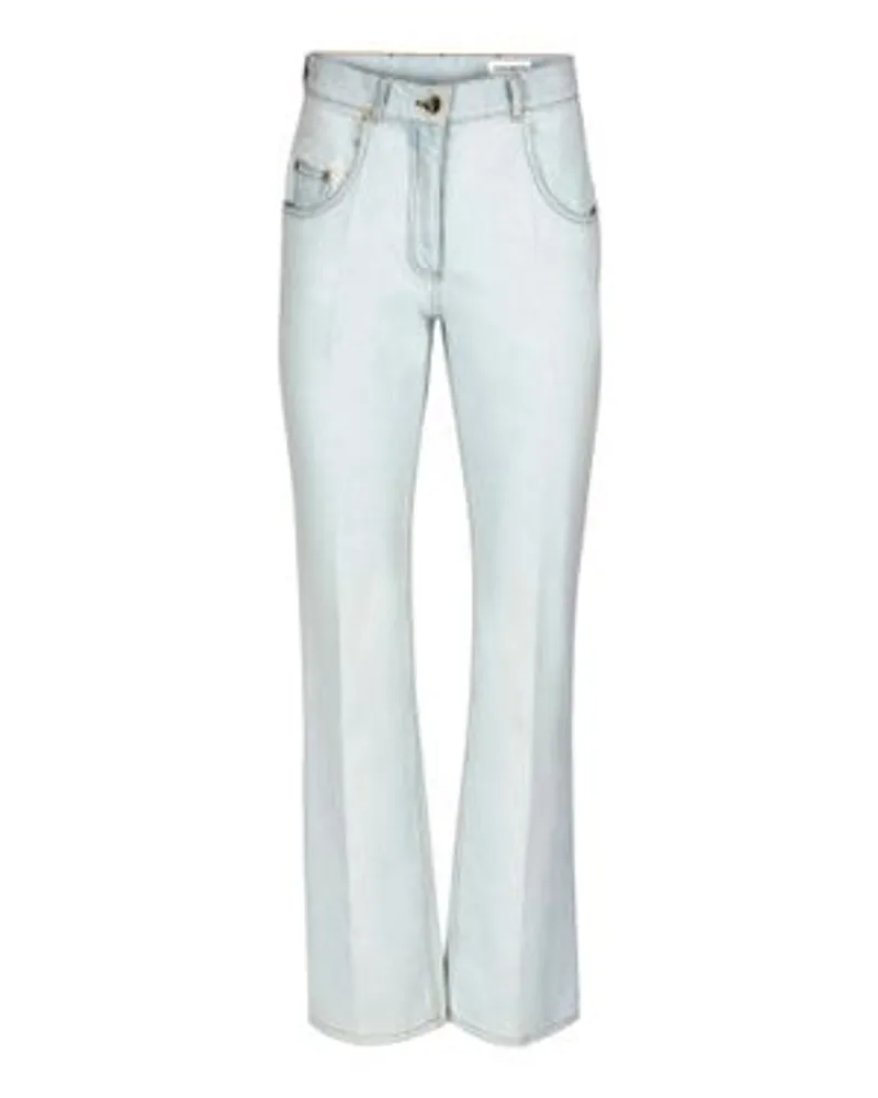 Nina Ricci Denim Straight Jeans Blue