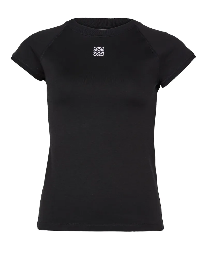 Loewe Small-Fit-T-Shirt aus Baumwolle und Viskose 