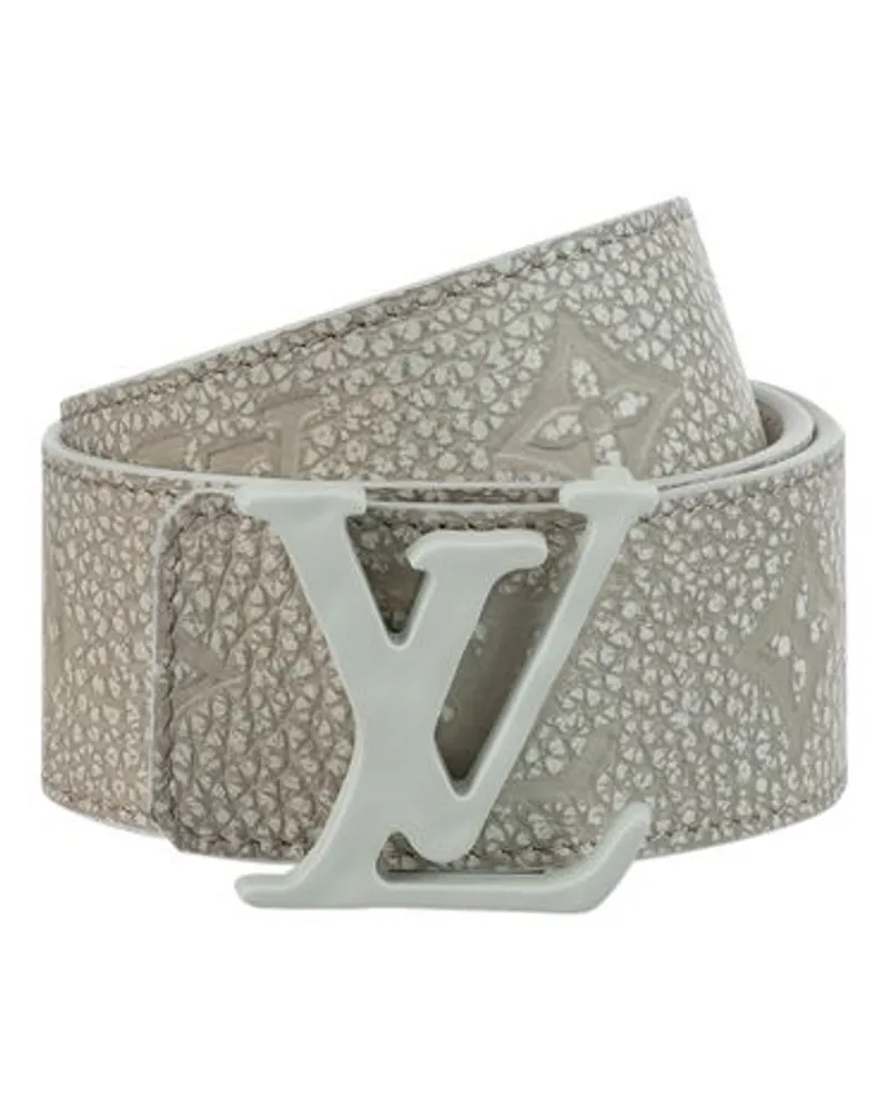 Louis Vuitton Lv Shape Mng Climbing WendegüRtel 40 Mm Grey