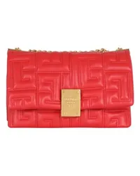 Balmain 1945 Soft Bag Small Red