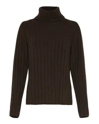 Lisa Yang Rollkragenpullover Brown