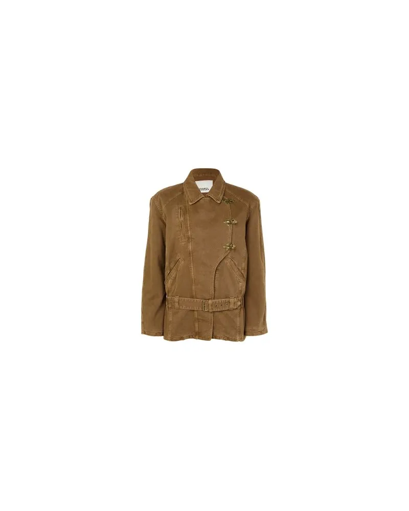 Isabel Marant Jacke Caitlyn Yellow