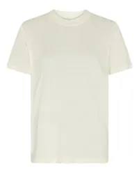 Róhe Kurzarm-T-Shirt Beige