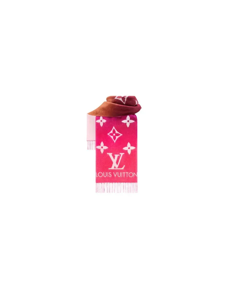 Louis Vuitton Reykjavik Gradient Schal Pink