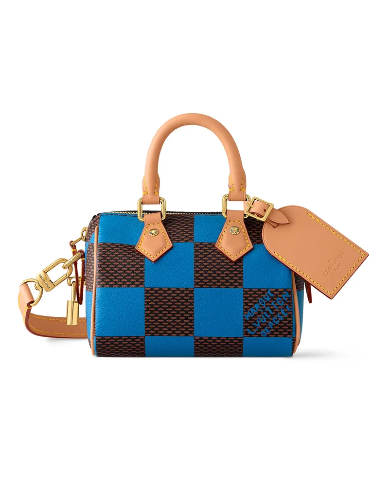 Louis Vuitton Speedy 18 Damier Pop mit Schulterriemen 