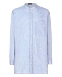 Dolce & Gabbana Oversize-Hemd Blue