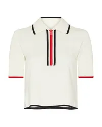 Thom Browne Polopullover White