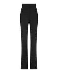 Max Mara Yana Hose mit geradem Bein Black