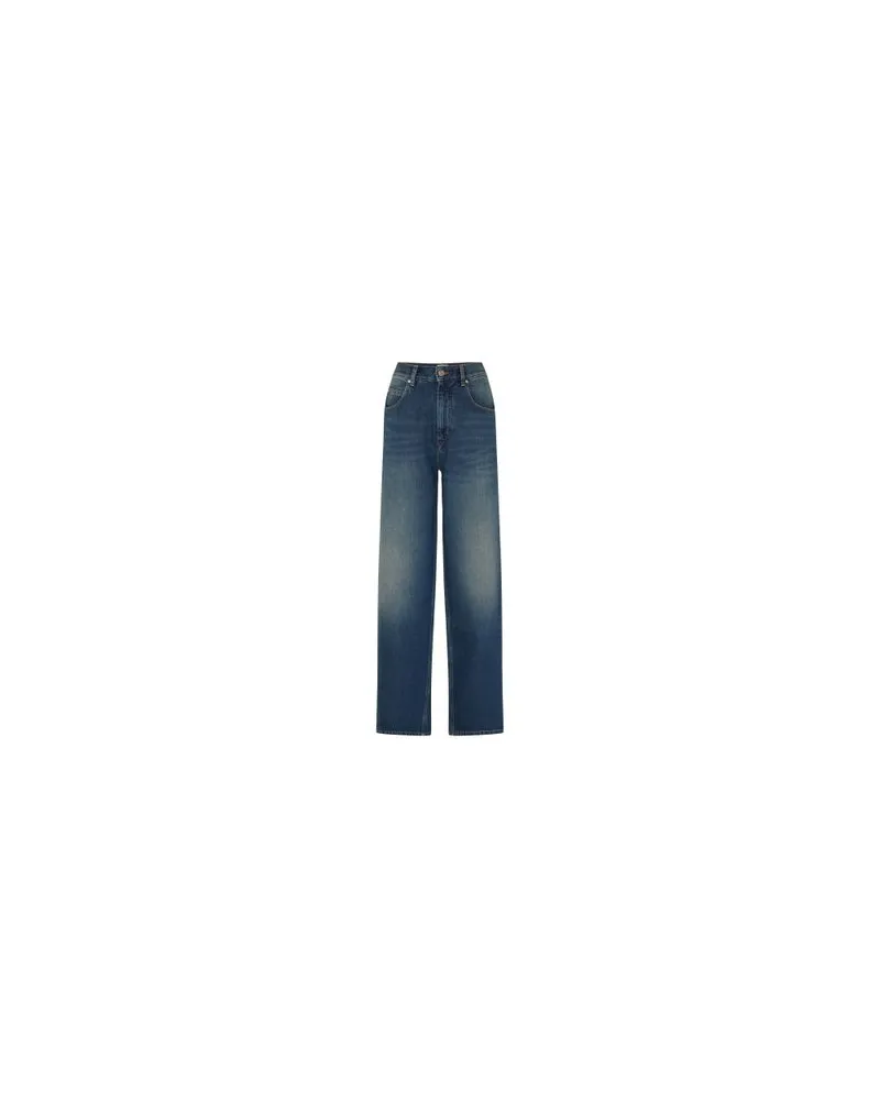 Isabel Marant Weite Jeans Joanny Blue