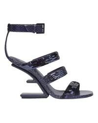 Fendi Sandalen mit hohem Absatz Blue