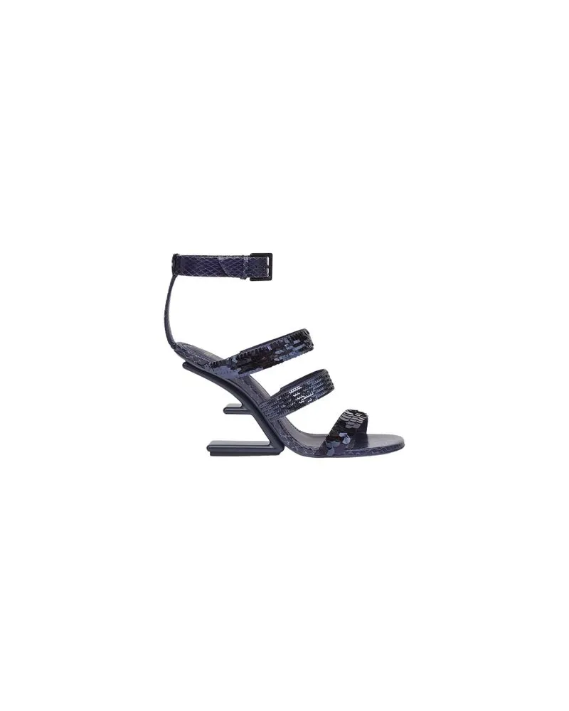 Fendi Sandalen mit hohem Absatz Blue