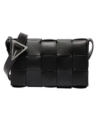 Bottega Veneta Tasche Cassette mittlere Größe Black