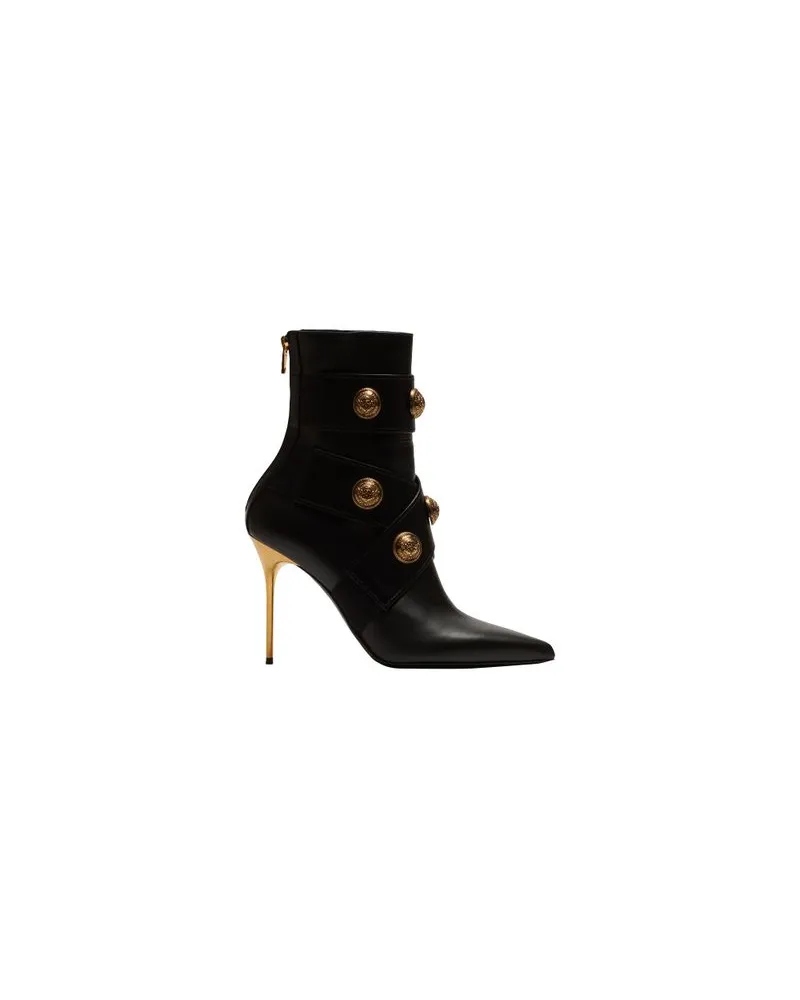 Balmain Lederstiefeletten Alma Black