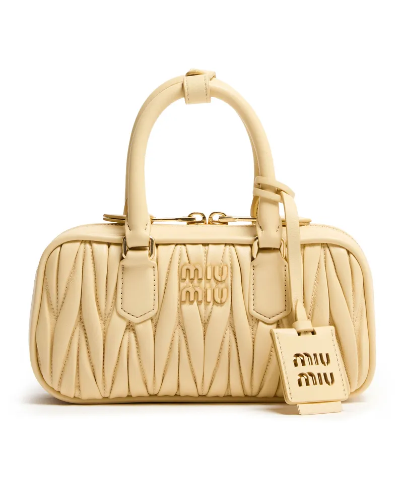 Miu Miu Minitasche Arcadie aus gestepptem Nappaleder 