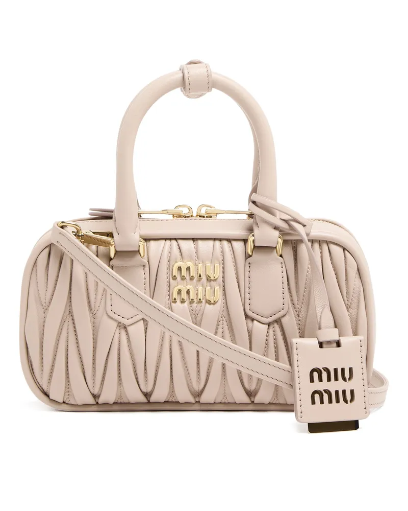 Miu Miu Minitasche Arcadie aus gestepptem Nappaleder 