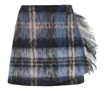Rock aus Mohair- und Wollmischung