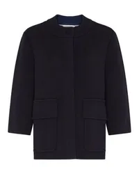 Thom Browne Doubleface-Mantel Navy