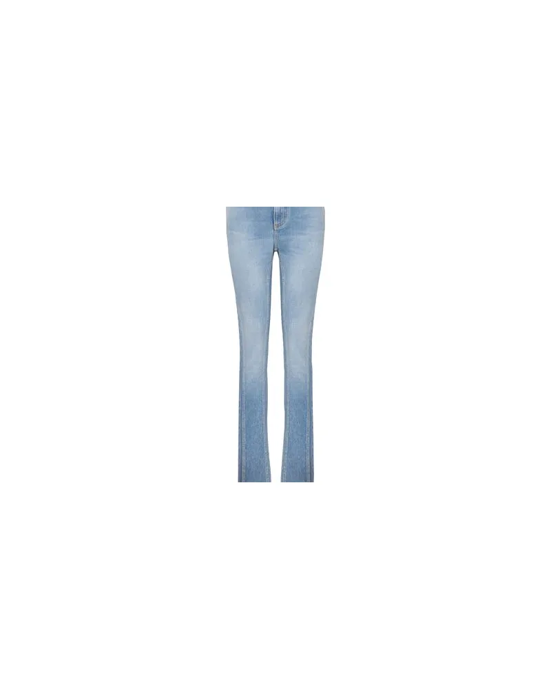 Balmain Slim Fit-Jeans Light Blue Blue