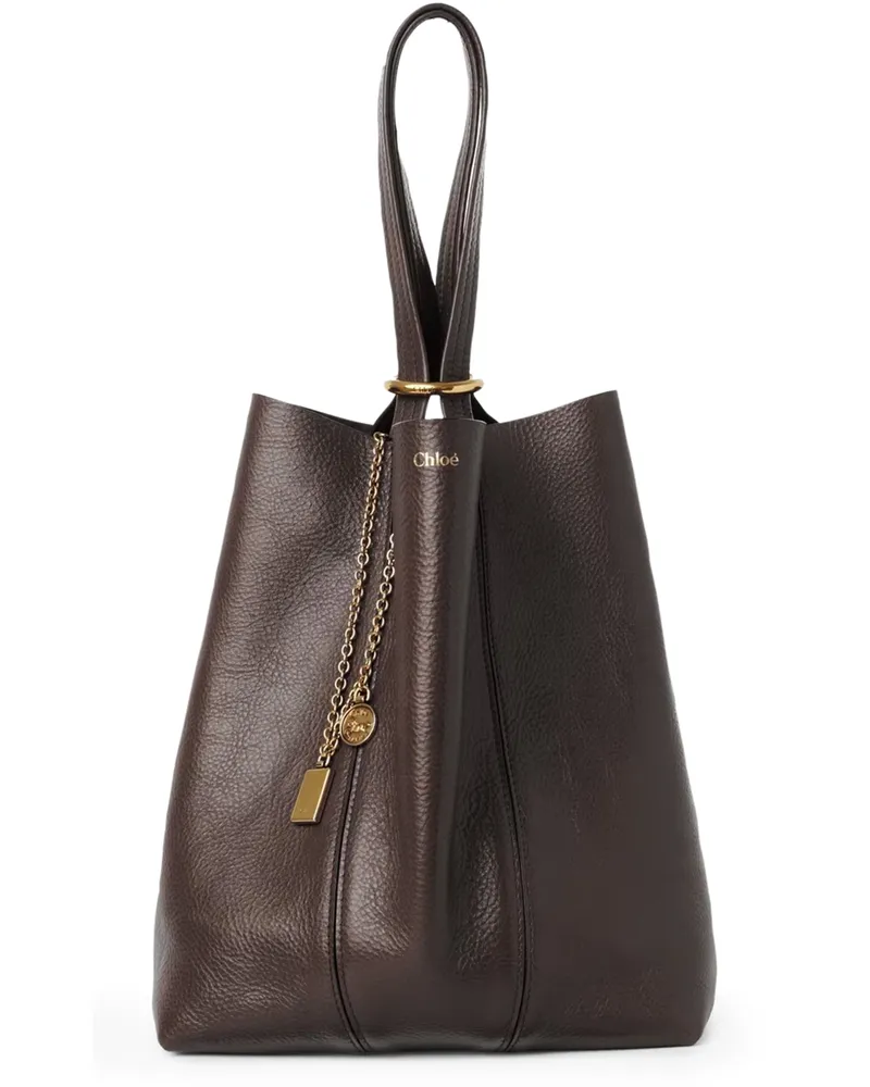 Chloé Cabas-Tasche aus genarbtem Leder  Spin 